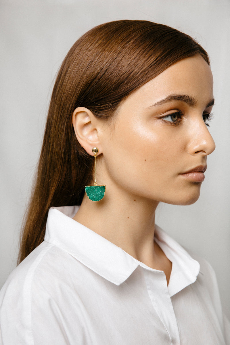 Coco Earrings - Green